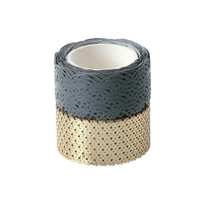 Folia Washi Tape Spitzenbordüre, 2 Stück