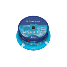 Verbatim CD-R AZO 700 MB, Spindel (25 Stück) Verbatim CD-R AZO 700 MB, Spindel (25 Stück)