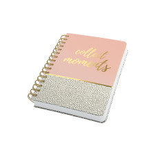 Jolie Notizbuch Sweet Dots A5, Dot, Weiss/Schwarz/Rosa/Gold Jolie Notizbuch Sweet Dots A5, Dot, Weiss/Schwarz/Rosa/Gold