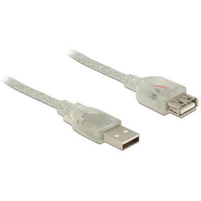 Delock USB 2.0-Verlängerungskabel USB A - USB A 3 m Delock USB 2.0-Verlängerungskabel USB A - USB A 3 m