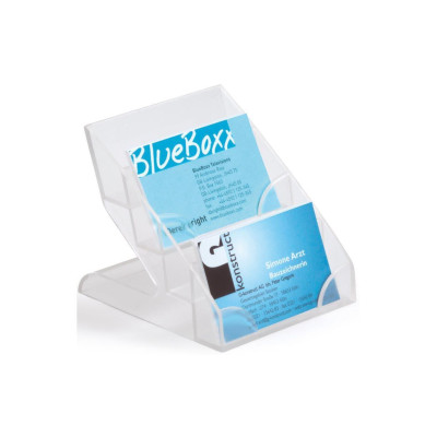 DURABLE Visitenkartenhalter Business Card Display Box