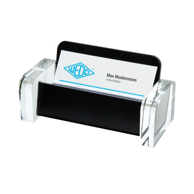 WEDO Visitenkartenhalter Exklusiv Acryl