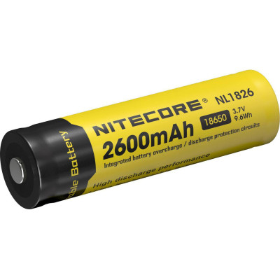 Nitecore Akku NL1826 18650 2600 mAh