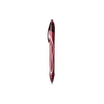 BIC Gelschreiber Gel-ocity Quick Dry 0.7 mm Rot, 12 Stück