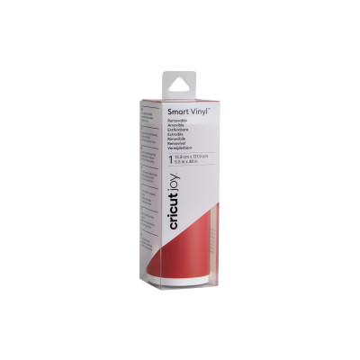 Cricut Vinylfolie Joy 13.9 cm x 121.9 cm Ablösbar, Rot Cricut Vinylfolie Joy 13.9 cm x 121.9 cm Ablösbar, Rot