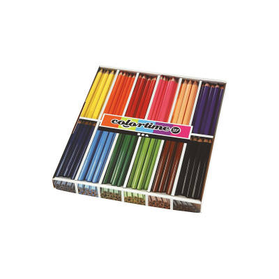 Creativ Company Farbstifte Jumbo 12 x 12 Stück Mehrfarbig