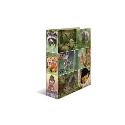 HERMA Ordner Waldtiere 7 cm, Mehrfarbig