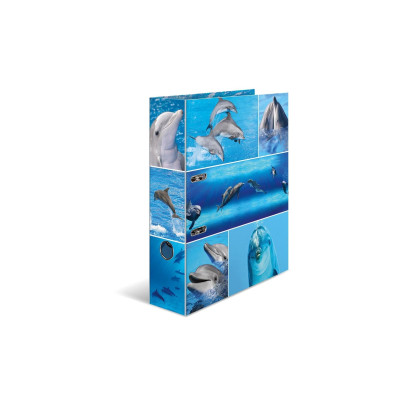 HERMA Ordner Delfine 7 cm, Mehrfarbig