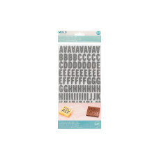 We R Memory Keepers 3D-Sticker Mold Press Alphabet gross
