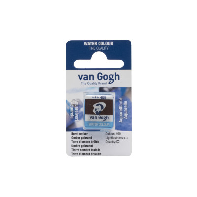 Van Gogh Aquarellfarbe 409 Umbra gebrannt, 1 Stück