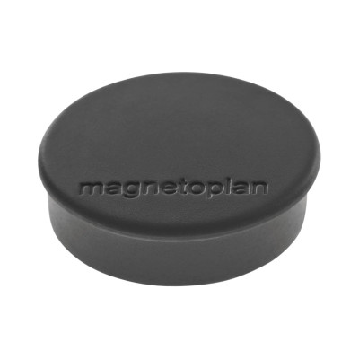 Magnetoplan Haftmagnet Discofix Ø 2.5 cm Schwarz, 10 Stück