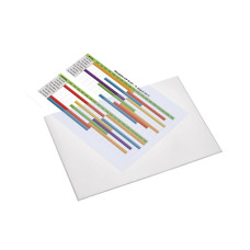 Magnetoplan Sichttasche A4 quer Weiss, 25 Blatt