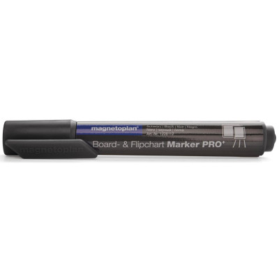 Magnetoplan Flipchart-Marker Marker Pro+ Schwarz, 4 Stück