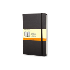 Moleskine Notizbuch Classic A6 Liniert, Schwarz, 192 Seiten