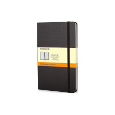 Moleskine Notizbuch Classic A5 Liniert, Schwarz, 240 Seiten