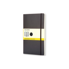 Moleskine Notizbuch Classic A5 Kariert, Schwarz, 192 Seiten