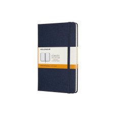 Moleskine Notizbuch Medium Liniert, Dunkelblau, 208 Seiten