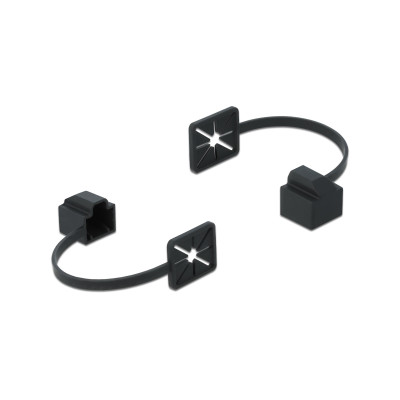 Delock Blindstecker RJ45, mit Befestigungsclip 1 Stück