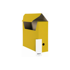 Biella Archivschachtel A4 Gelb, 10 Stück