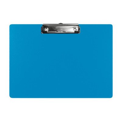 Biella Schreibplatte A4 Scripla quer Blau mit Klemm-Mechanik
