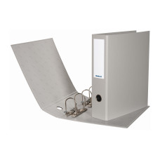 Biella Ordner 2 x A5 8 cm, Grau