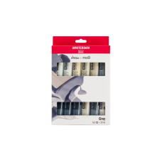 Amsterdam Acrylfarbe Greys 12 Tuben à 20 ml