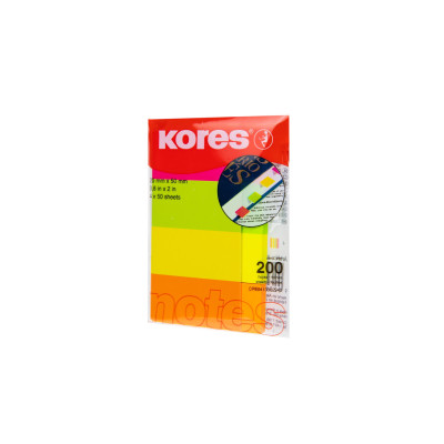 Kores Page Marker Papier 50 Stück pro Block