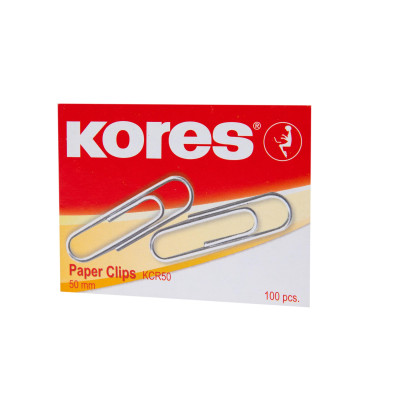 Kores Büroklammer KCR 50 mm, 100 Stück