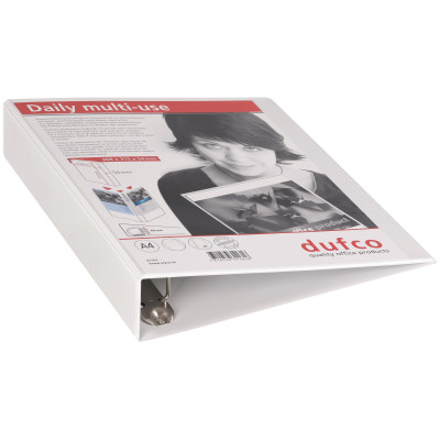 dufco Ringbuch 6 cm , Weiss