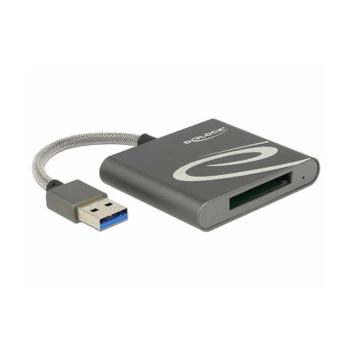 Delock Card Reader Extern USB-A für XQD-2.0-Speicherkarten