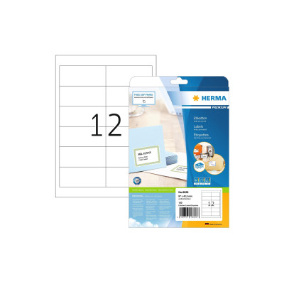 HERMA Universal-Etiketten Premium 97 x 42.3 mm, 120 Etiketten HERMA Universal-Etiketten Premium 97 x 42.3 mm, 120 Etiketten
