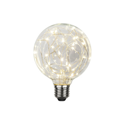 Star Trading Lampe G95 Decoled 1.5 W (10 W) E27 Warmweiss
