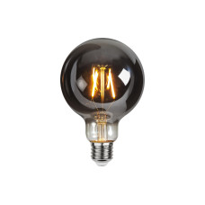 Star Trading Lampe Plain Smoke G95 1.8 W (13 W) E27 Warmweiss