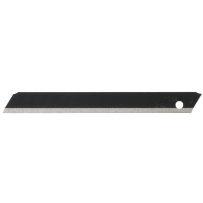 NT Cutter Ersatzklinge BA-13P 9 mm, Schwarz, 10 Stück