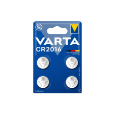 Varta Knopfzelle CR2016 4 Stück