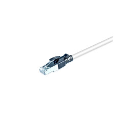 Wirewin Patchkabel Securelock Cat 6A, S/FTP, 1 m, Grau Wirewin Patchkabel Securelock Cat 6A, S/FTP, 1 m, Grau