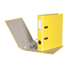 Biella Ordner Plasticolor A5 4 cm, Gelb