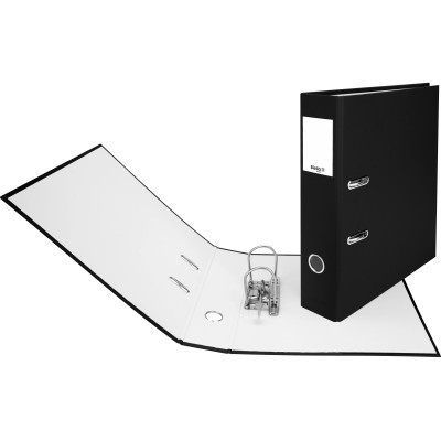 Biella Ordner Plasticolor A4 7 cm, Schwarz