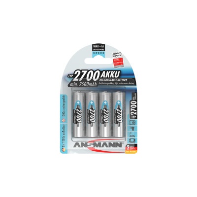 Ansmann Akku 4x AA Typ 2700 2500 mAh Ansmann Akku 4x AA Typ 2700 2500 mAh