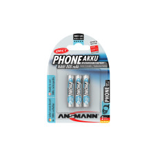 Ansmann Akku 3x AAA 800 mAh für DECT-Phones
