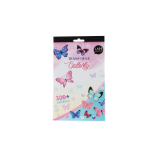 I AM CREATIVE Stickerbuch Butterfly 6 Seiten