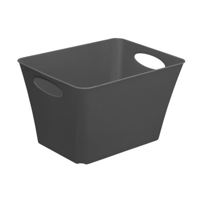 Rotho Aufbewahrungsbox Living Box 24 l, Anthrazit