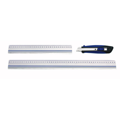 WEDO Lineal aus Aluminium, 30 cm