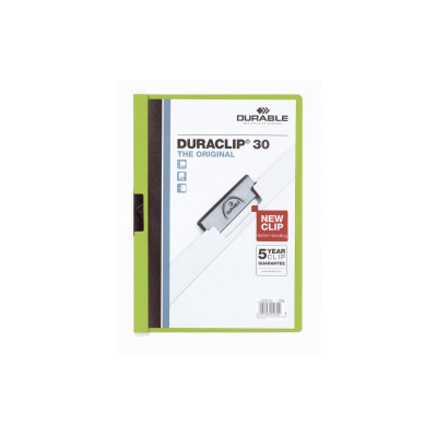 DURABLE Klemmhefter Duraclip 30 A4, Grün DURABLE Klemmhefter Duraclip 30 A4, Grün