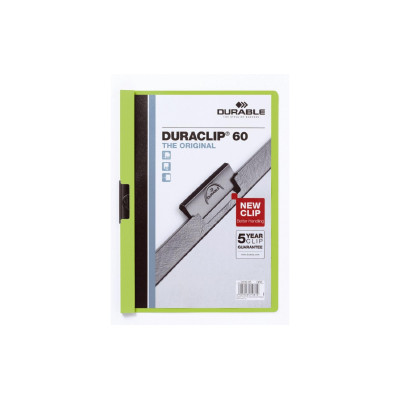 DURABLE Klemmhefter Duraclip 60 A4, Grün