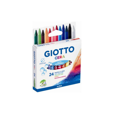 Giotto Wachsmalstifte Mehrfarbig, 24 Stück