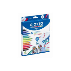 Giotto Textilstift Mehrfarbig, 12 Stück Giotto Textilstift Mehrfarbig, 12 Stück