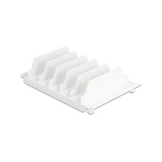 Delock Halterung für 6 Tablets oder Smartphones Weiss Delock Halterung für 6 Tablets oder Smartphones Weiss