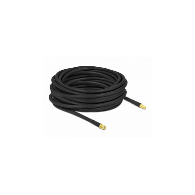 Delock Antennenkabel LMR/CFD300 RP-SMA zu RP-SMA, 10 m