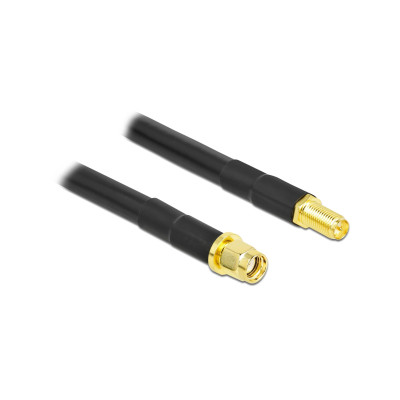 Delock Antennenkabel LMR/CFD300 RP-SMA zu RP-SMA, 2 m